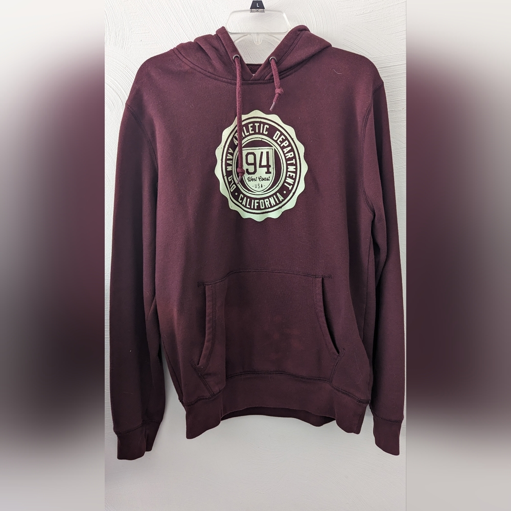 Men's Burgundy Old Navy Hoodie